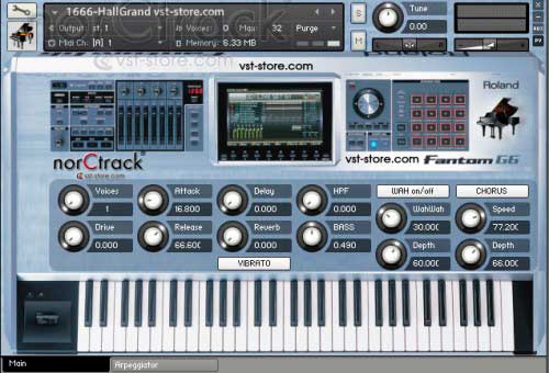norCtrack  Fantom G6 NKI