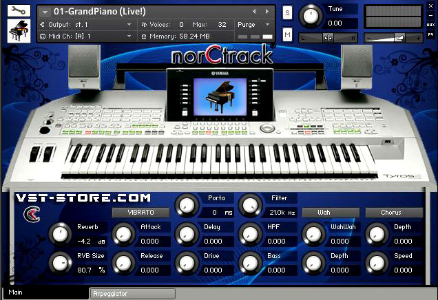 tyros 2 kontakt instrument